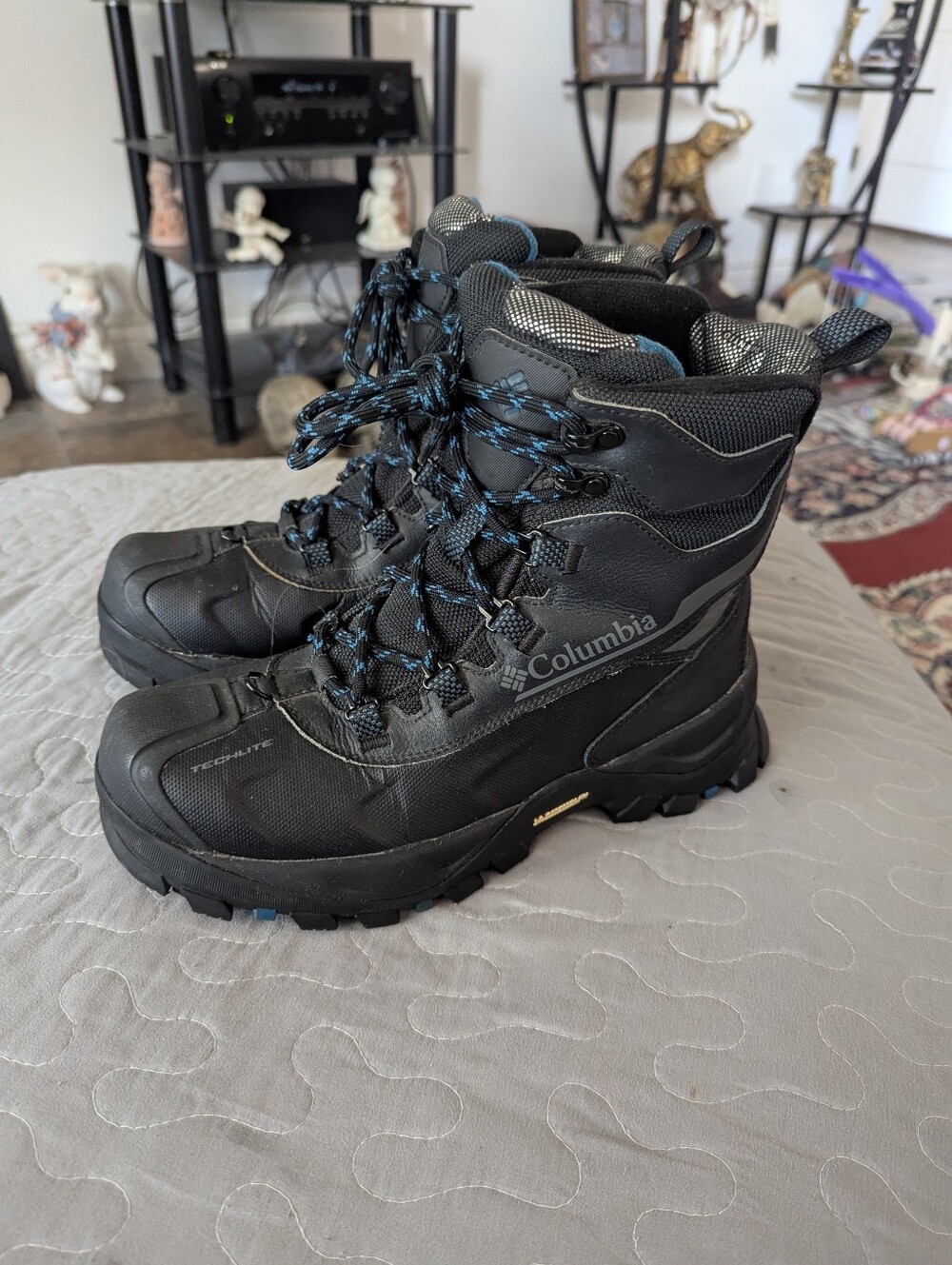 Columbia Omni Plus IV Lined Omni-Heat Mens Size 7.5 Hiking Winter Boots